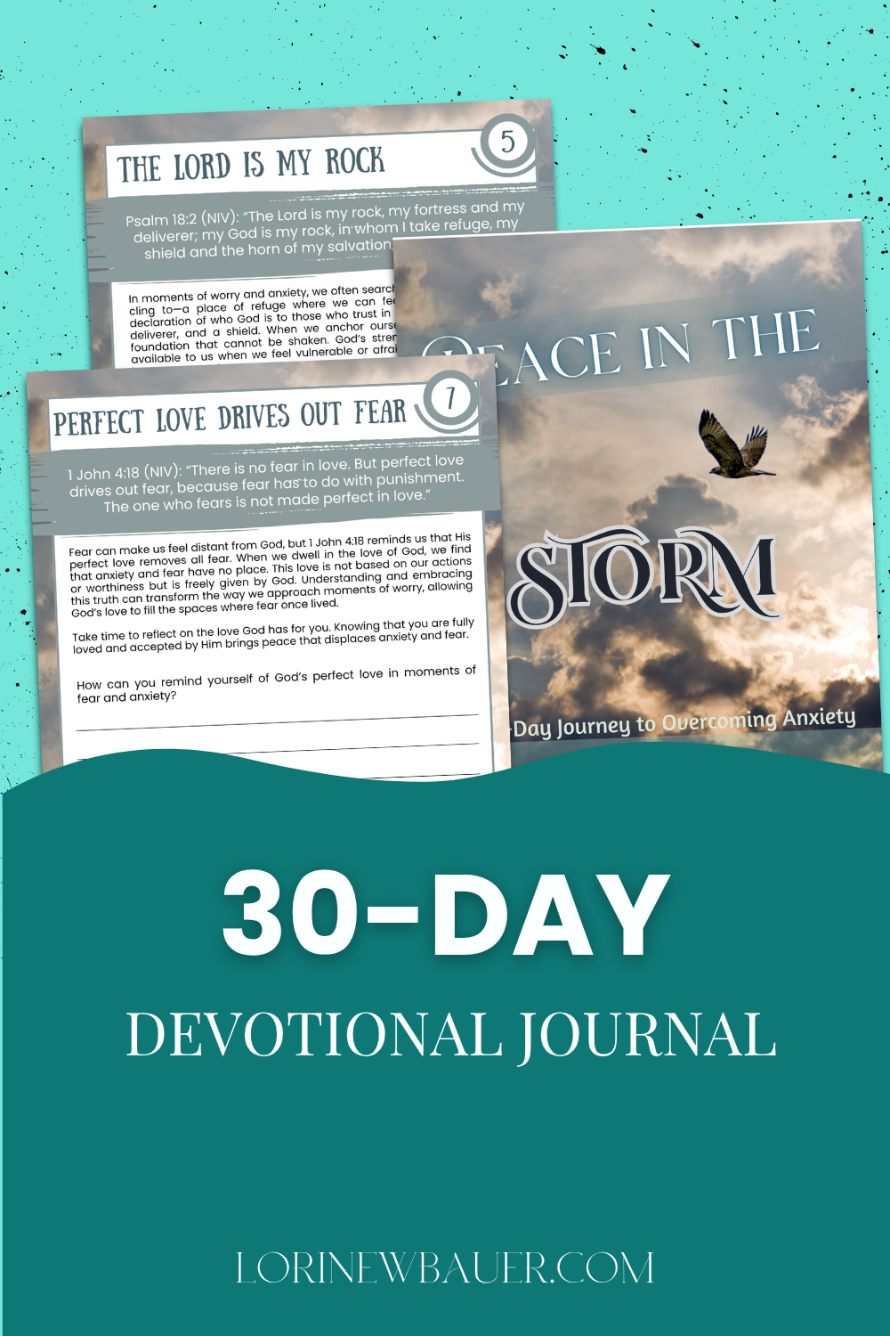 Peace in the Storm a 30-Day Devotional Journal