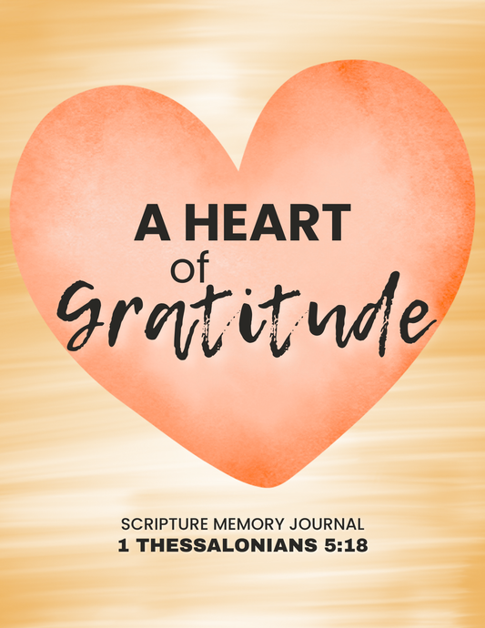 A Heart of Gratitude 7-Day Memory  Journal