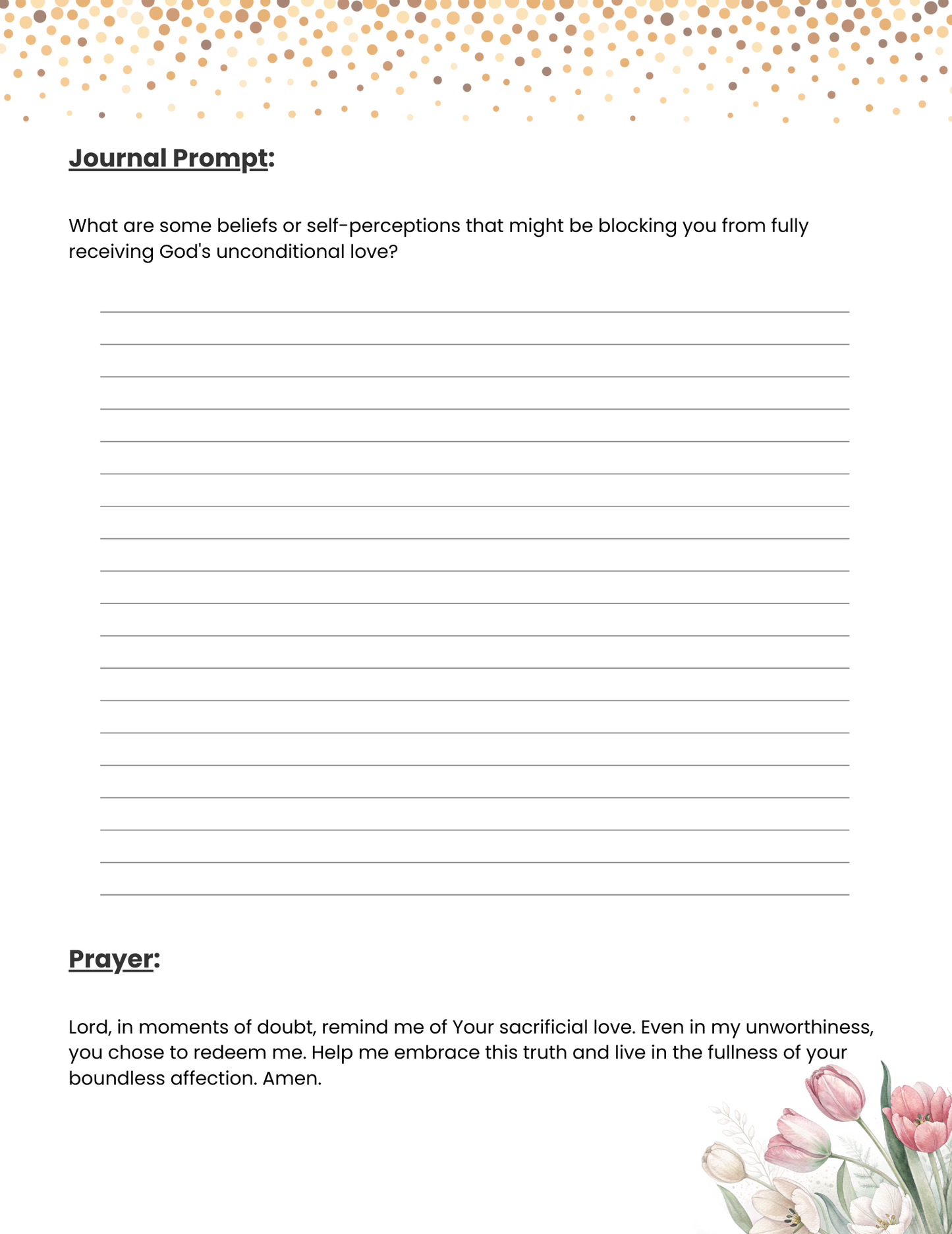 Embracing God's Unconventional Love Journal