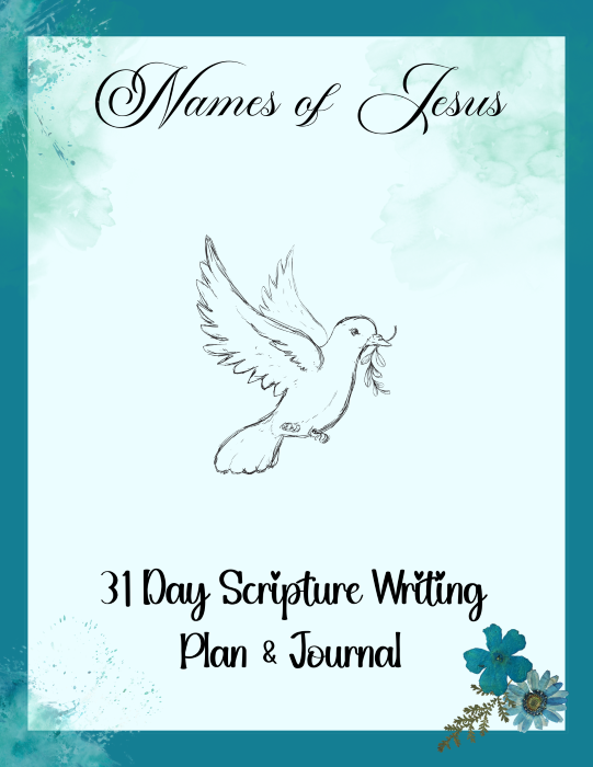Names of Jesus Scripture Writing Plan