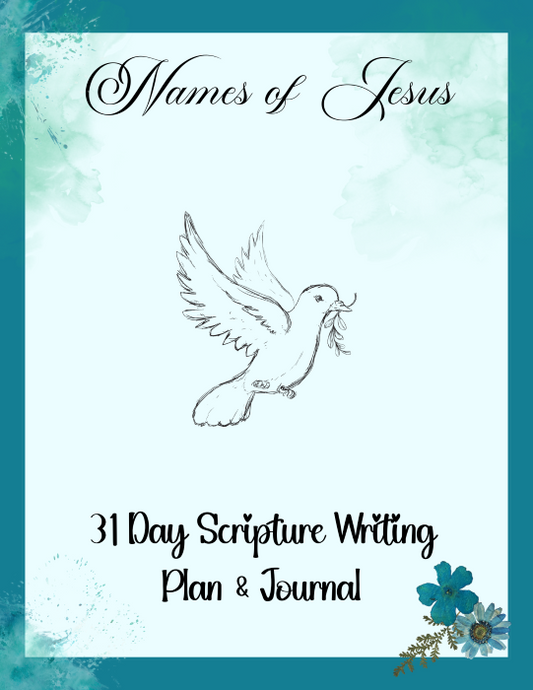 Names of Jesus Scripture Writing Plan