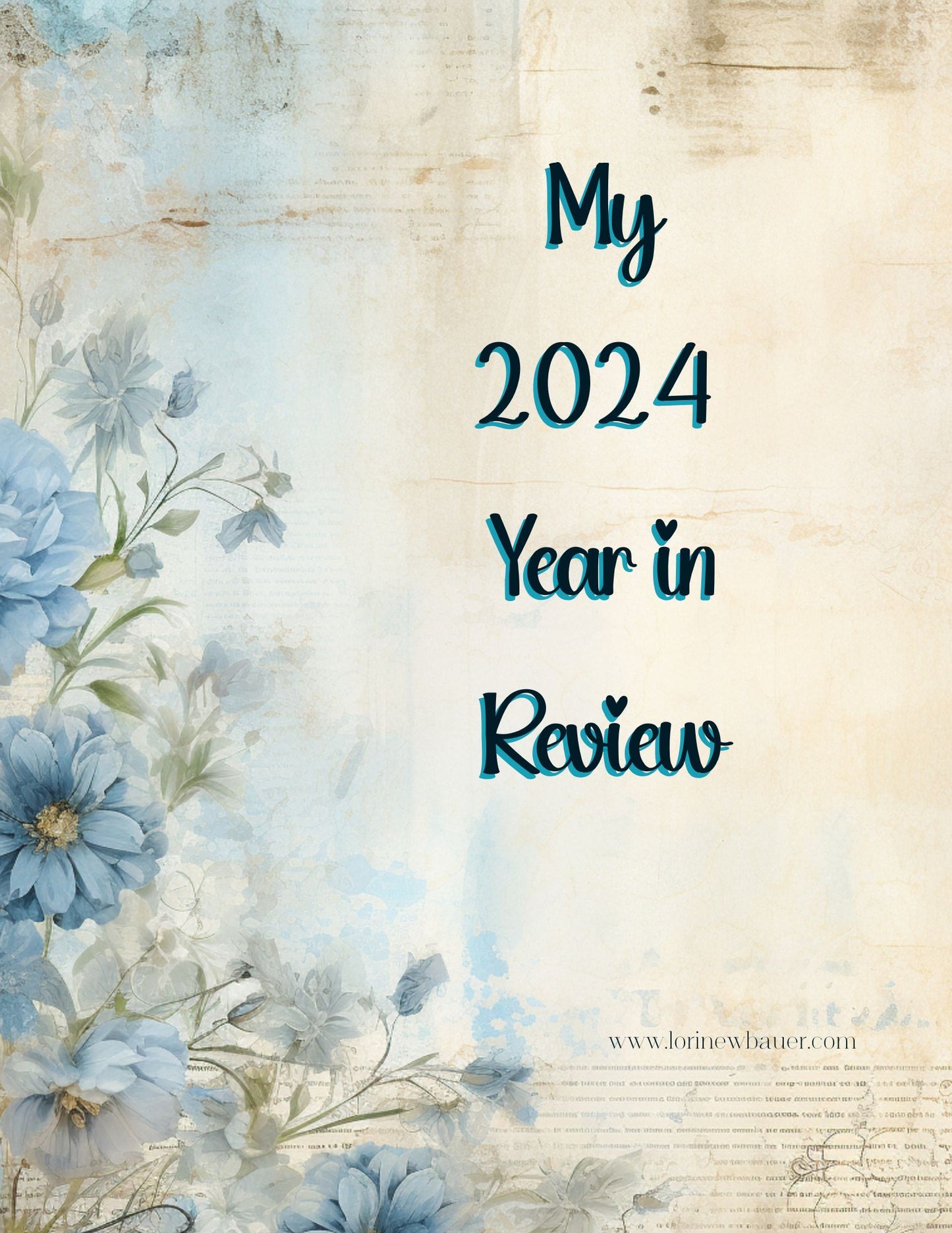 My 2024 Year in Review Journal