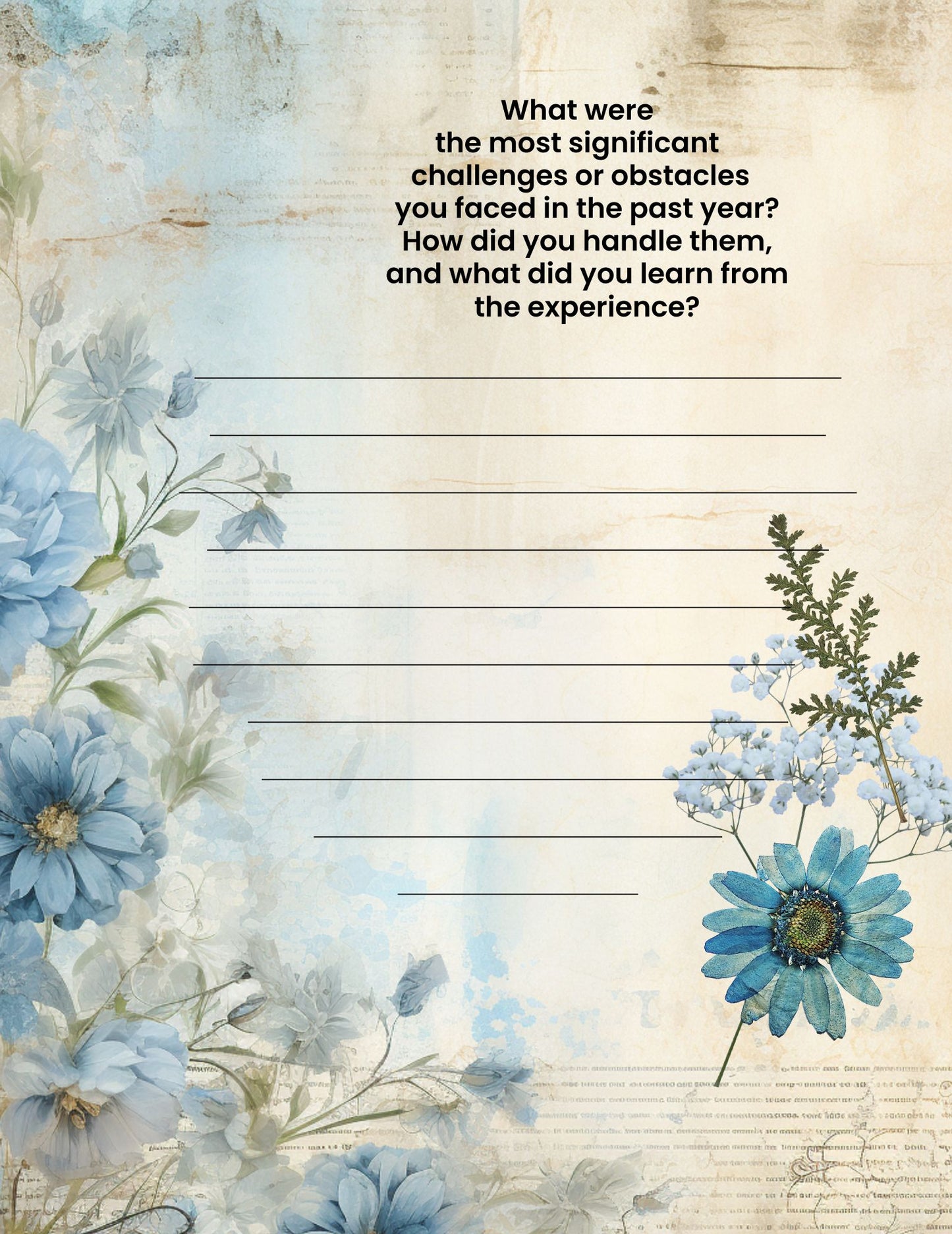 My 2024 Year in Review Journal