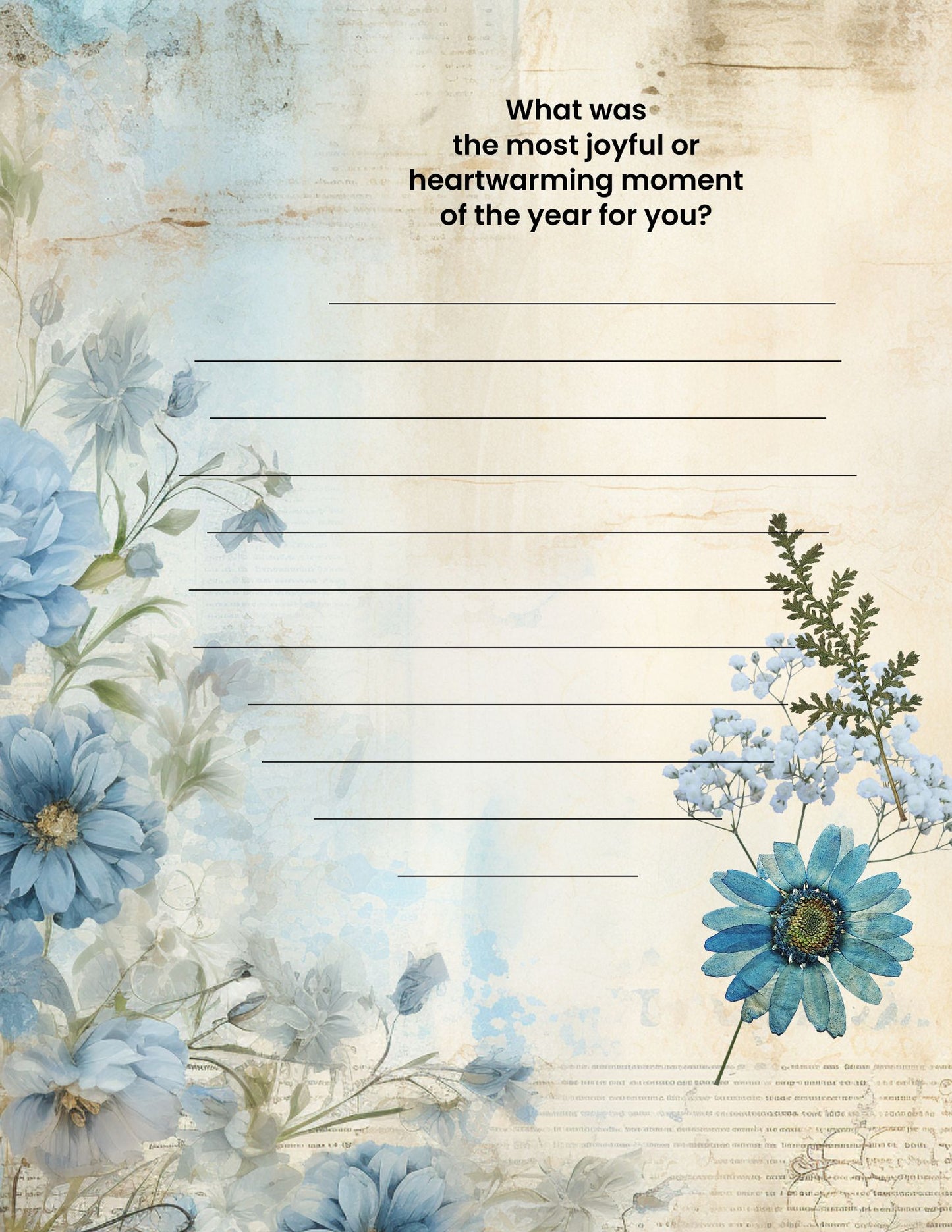 My 2024 Year in Review Journal